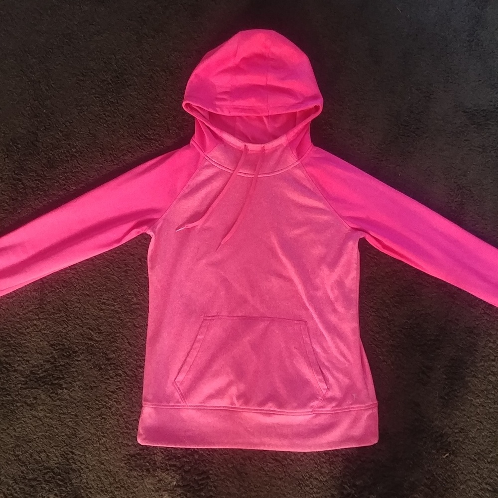 Daskin Hot Pink insulating-material hoodie